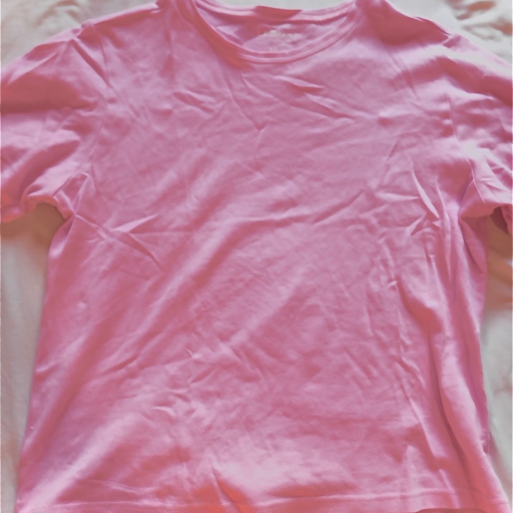 plain pink tee!!
